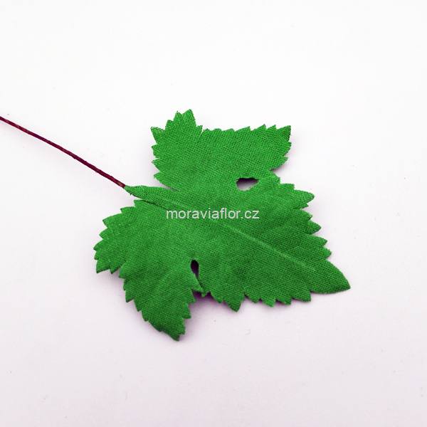 List vinný malý