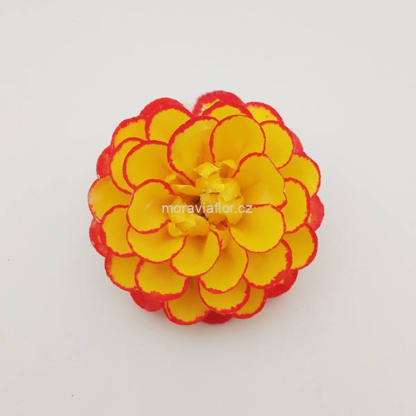 Pomponka 343 žluto červená 8 cm