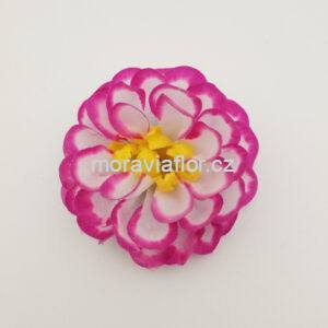 Pomponka 4123 žluztobílá bordó