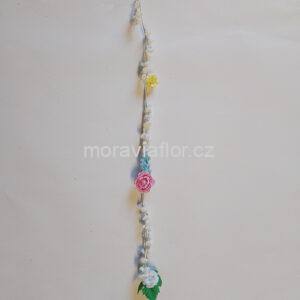 Cop růžička s lístkem 412