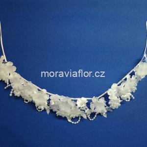 Čelenka korálky velký květ 403 09