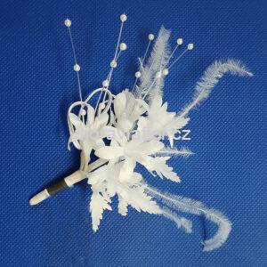 Květ s korálky do vlasů 415