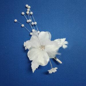 Květ s korálky do vlasů 421