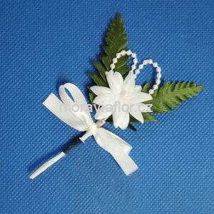 Vývazek na svíčku hvězdička korálky 430